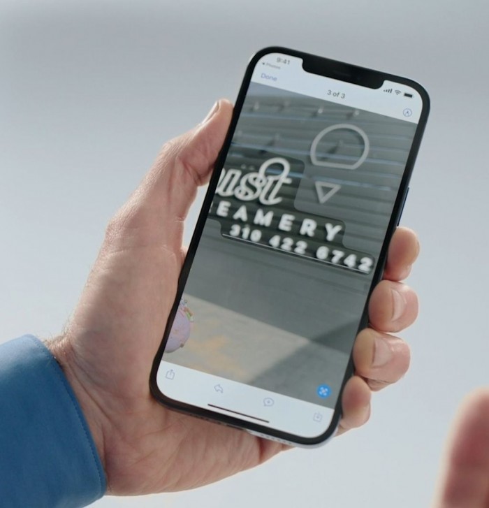 苹果ios15的livetext相机新特性可让你与照片中