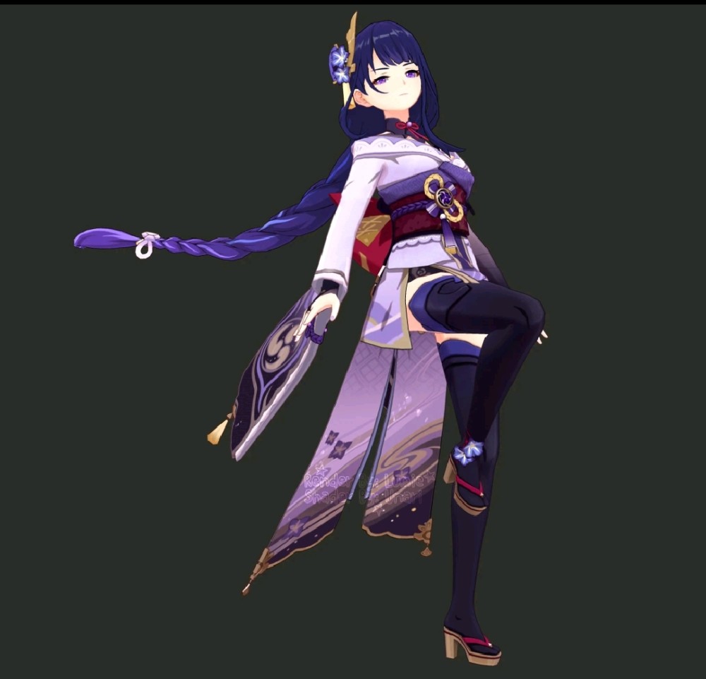 原神稻妻地图雷神立绘刻晴有翅膀了