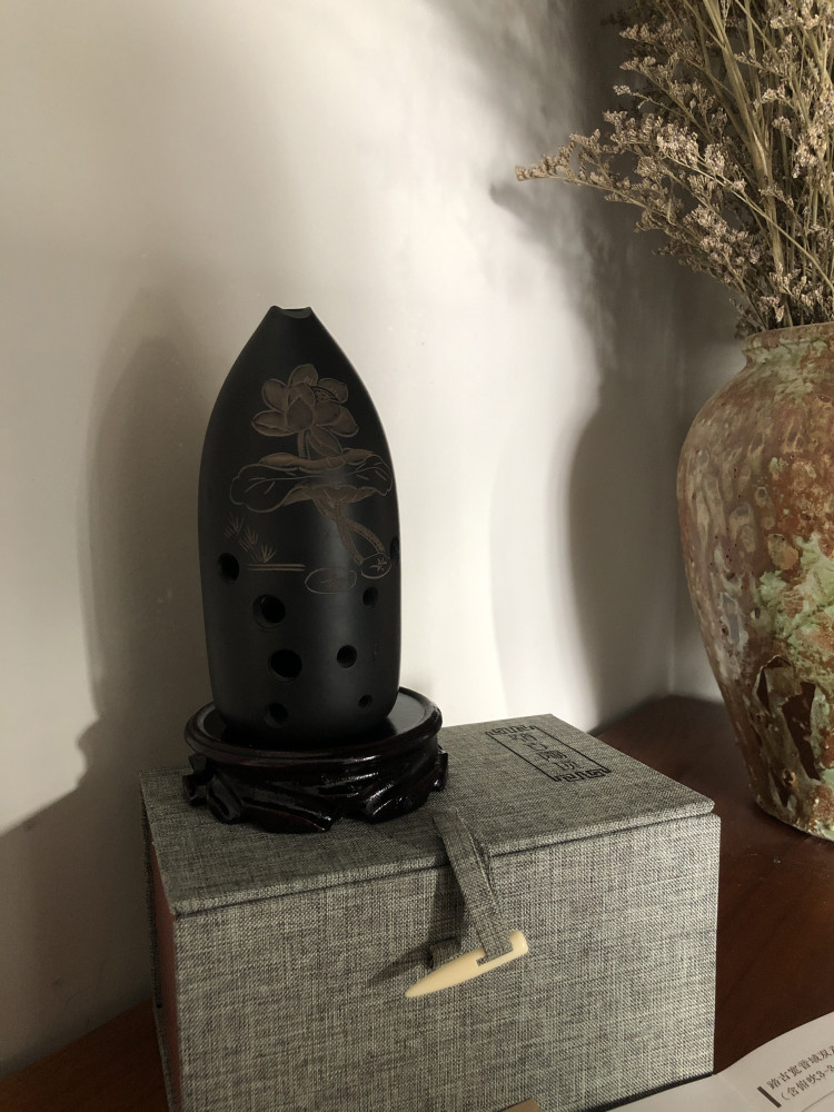 好物鉴赏:10孔黑陶埙,音质堪称一绝!