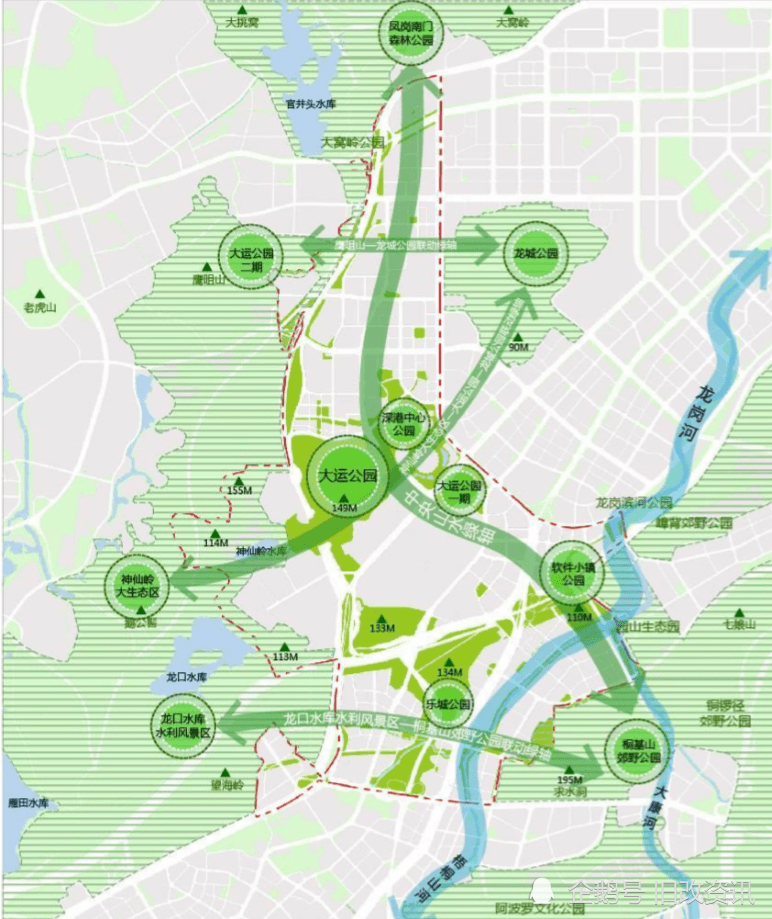 深圳市龙岗区大运枢纽站及其周边地区整体规划