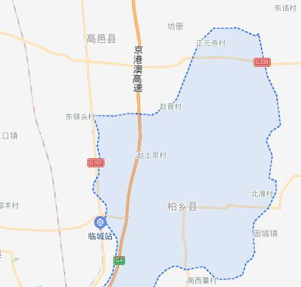 柏乡县村地图图片