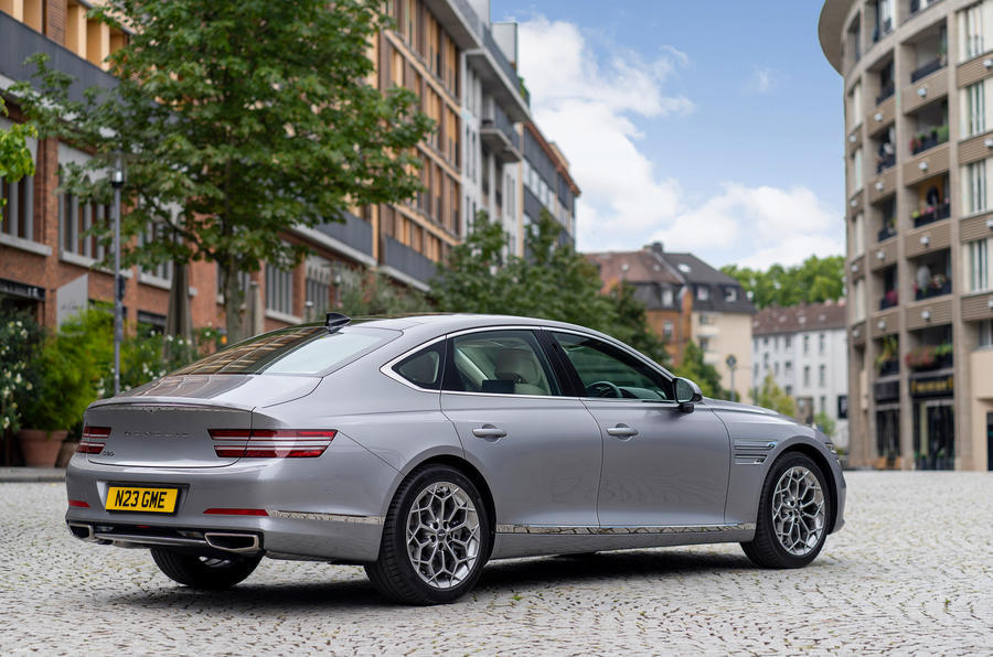 2021款捷尼赛思g80打入bba豪华车阵地的产物