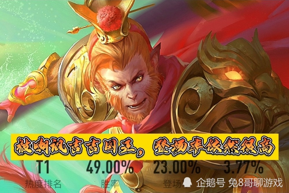 即使被称吉吉国王当前赛季热度依然不减孙悟空的魅力到底来自哪里