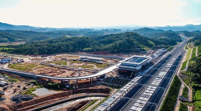 兴泉铁路宁化站预计六月底完成整体外装