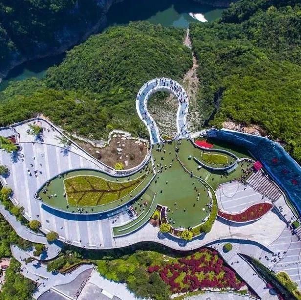 重庆旅游必去的十大景点云阳龙缸风景区低音号语音导游