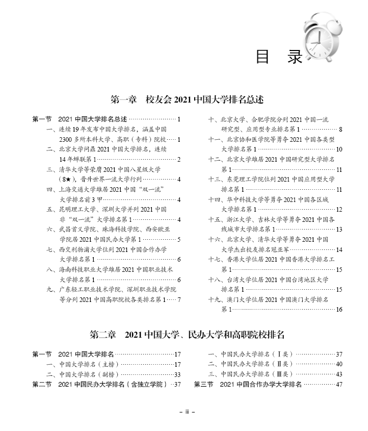 2019中国大学排行榜_重磅:《2021校友会中国大学排名-高考志愿填报指南》正式出版发行