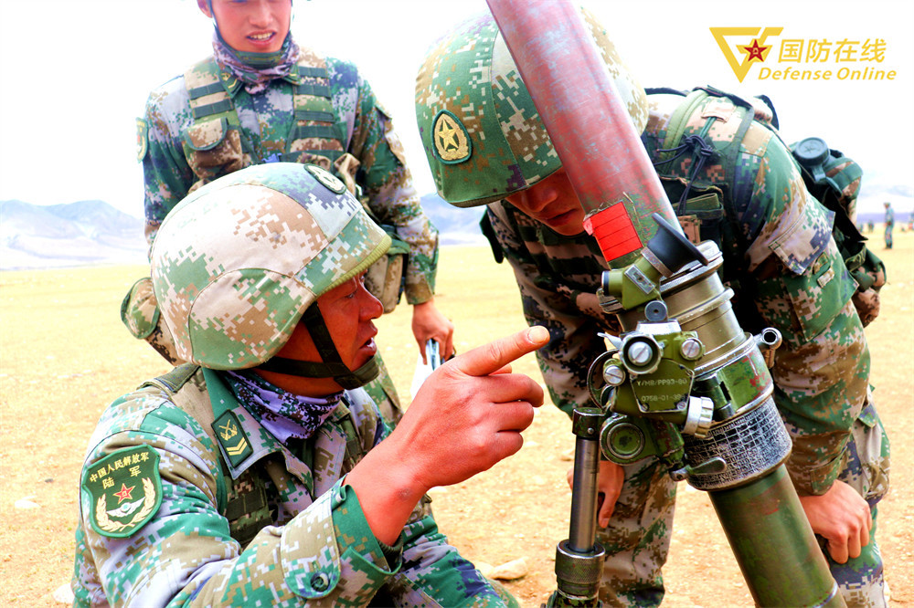 超燃海拔4500米迫击炮集训全面展开
