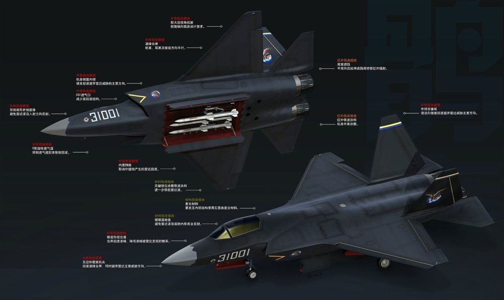 fc31现身水泥航母!机背明显隆起外观大变样,与2架歼15同框并列