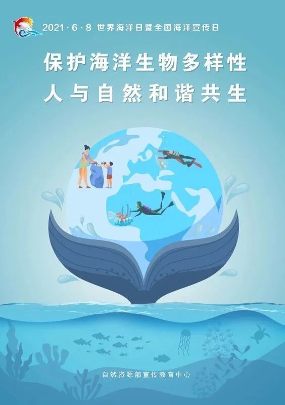 世界海洋日丨保護海洋生物多樣性人與自然和諧共生