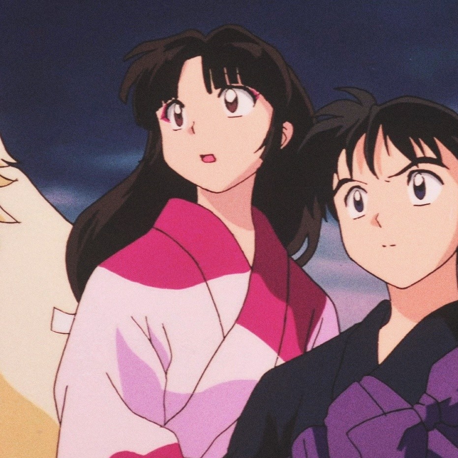 动漫犬夜叉情头 珊瑚和弥勒 腾讯新闻