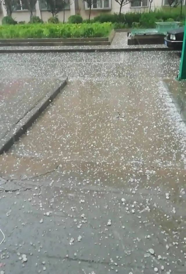 冰雹!山西又下冰!雹!了!|冰雹|山西|临汾