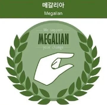 男士们认为该动作类似激进女权主义在线社区" (megalia)"的标志性手势