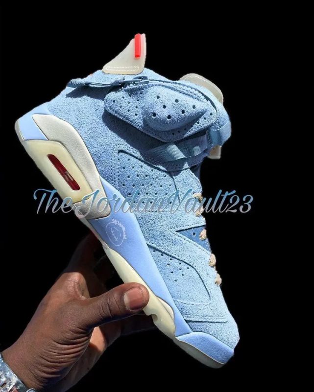 travisscottxaj6冰蓝配色惊艳登场