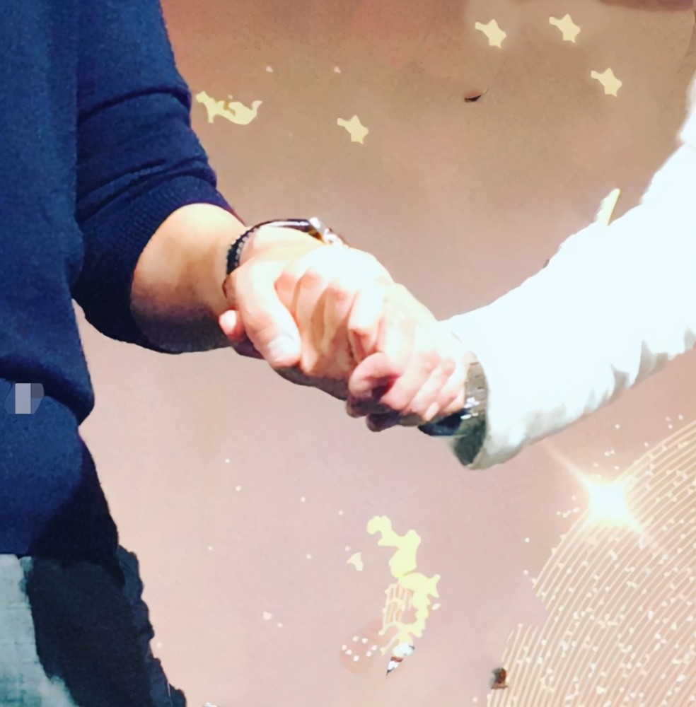 林心如霍建华罕见秀恩爱牵手照太甜了