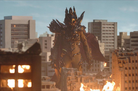 根本无法伤及皇帝,而皇帝却用雷佐利姆光线分解了梦比优斯的身躯,让