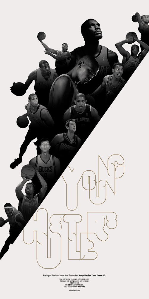 手机桌面 手机桌面壁纸——NBA球星插画