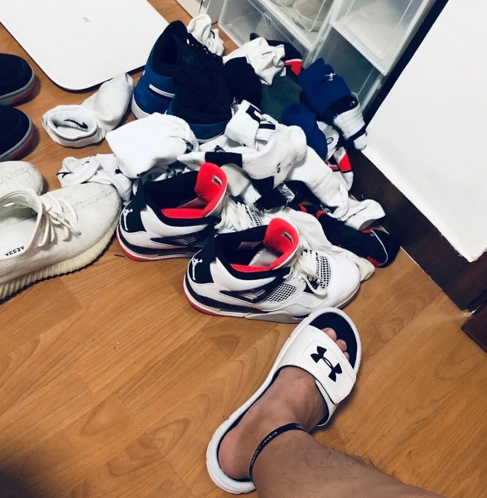 体育生都爱拖鞋白袜如此土爆的搭配为何这么受欢迎