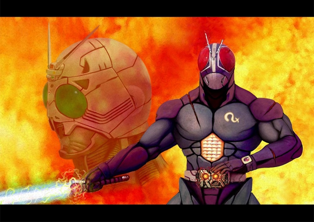 假面骑士壁纸三十一我是太阳之子假面骑士blackrx