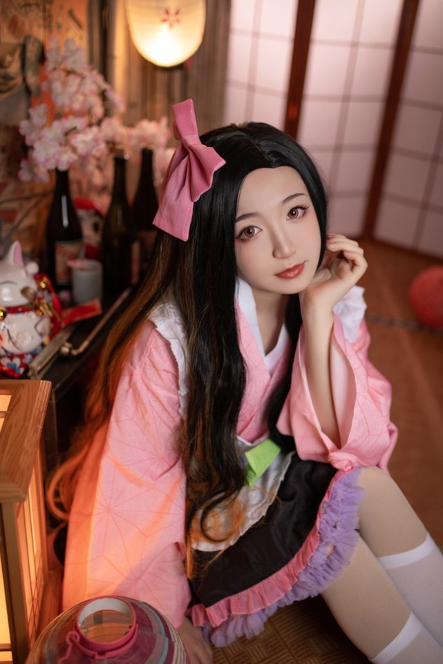 cos赏析祢豆子女仆