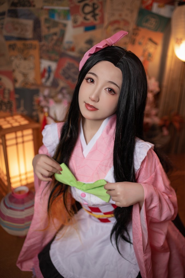 cos赏析:祢豆子女仆_腾讯新闻