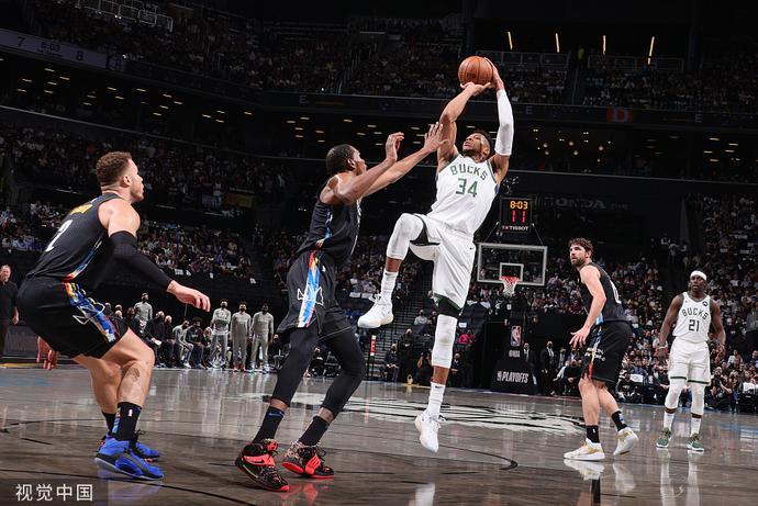 nba 联盟要求篮网停止干扰字母哥罚球，后者前2场10中2