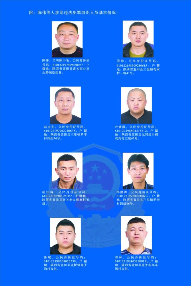 关于公开征集陈伟(陈小毛)等人涉恶违法犯罪线索的通告