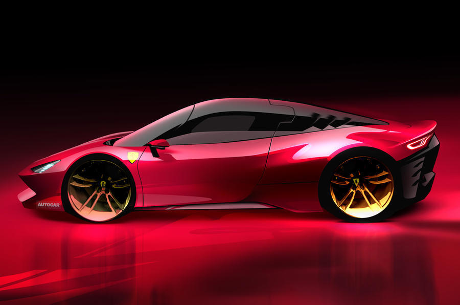 新法拉利f171超级跑车使用混合动力v6