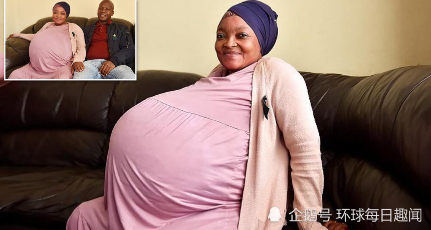 南非37岁女子生下十胞胎七个男孩三个女孩