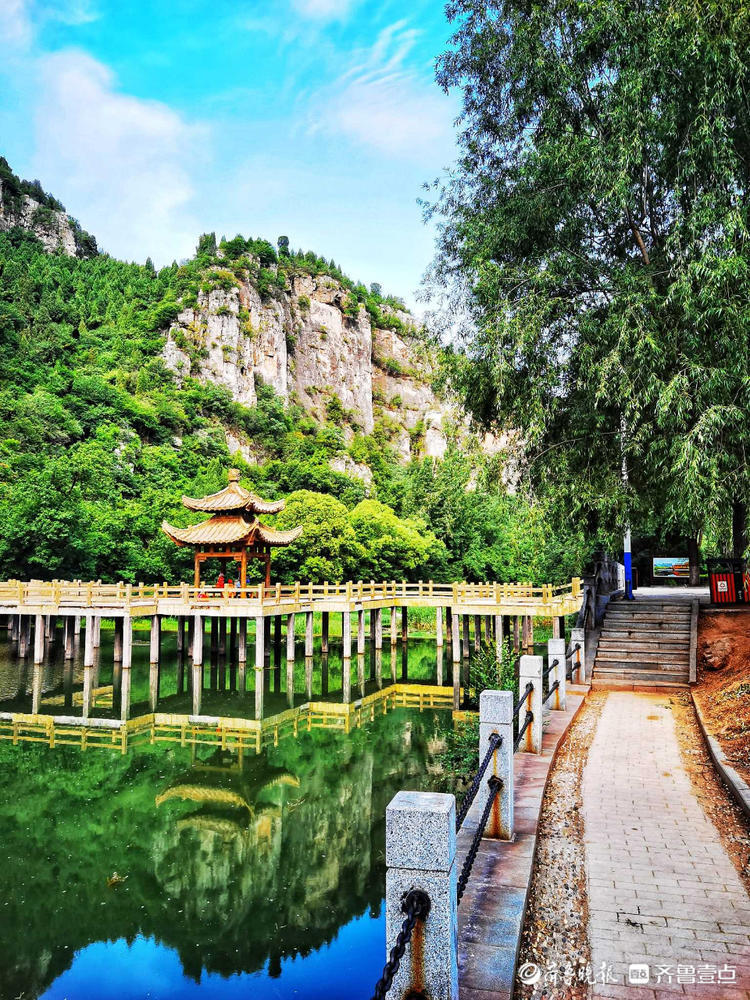 情报站济南南部山区玉水画廊山清水秀夏季游玩好去处快来吧