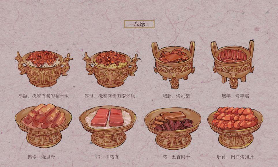 这八百年,周天子的饮食和食谱想必也发生了很大的变化.