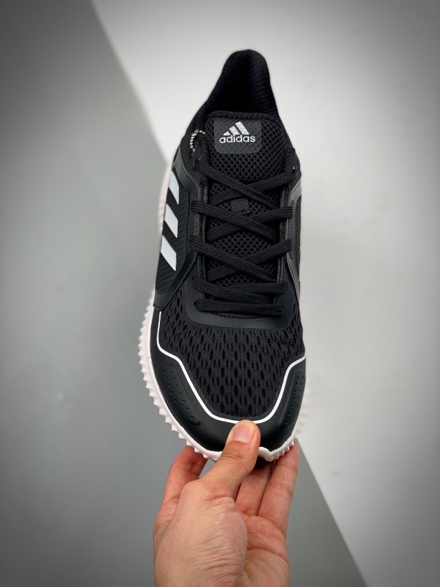 adidasclimawarmbounce黑白清风跑鞋