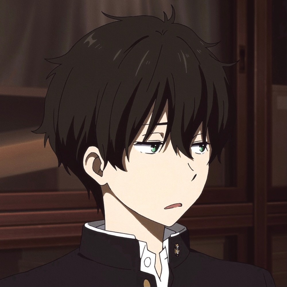 高清动漫男头折木奉太郎帅