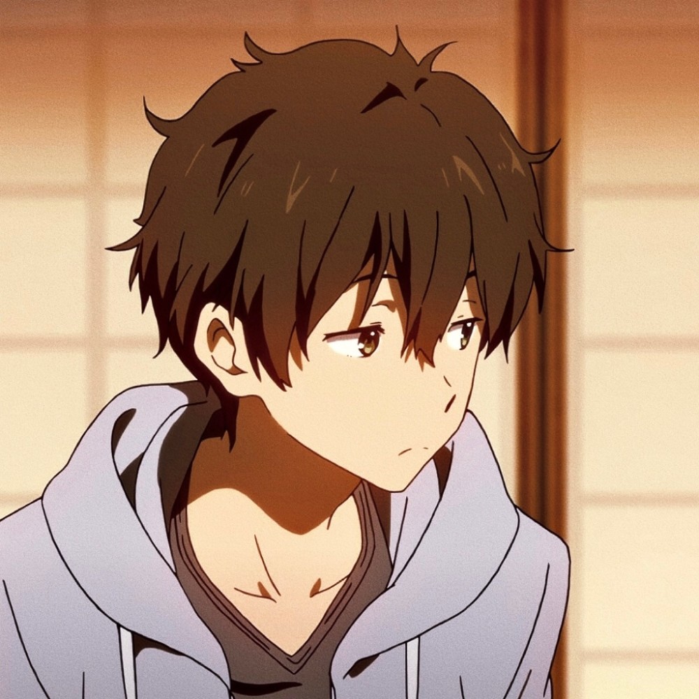 高清动漫男头 折木奉太郎 帅 腾讯新闻