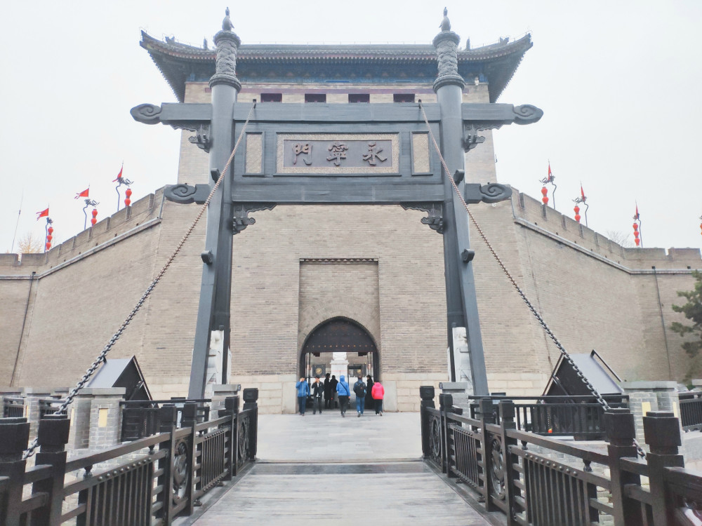 西安古城墙一览古城的魅力