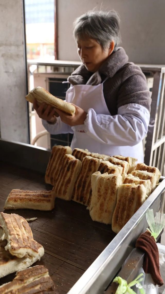 地标美食|建湖上冈草炉饼