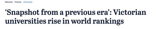 澳洲大学排行榜_「首发」2021泰晤士年轻大学排名!前100澳洲上榜最多!