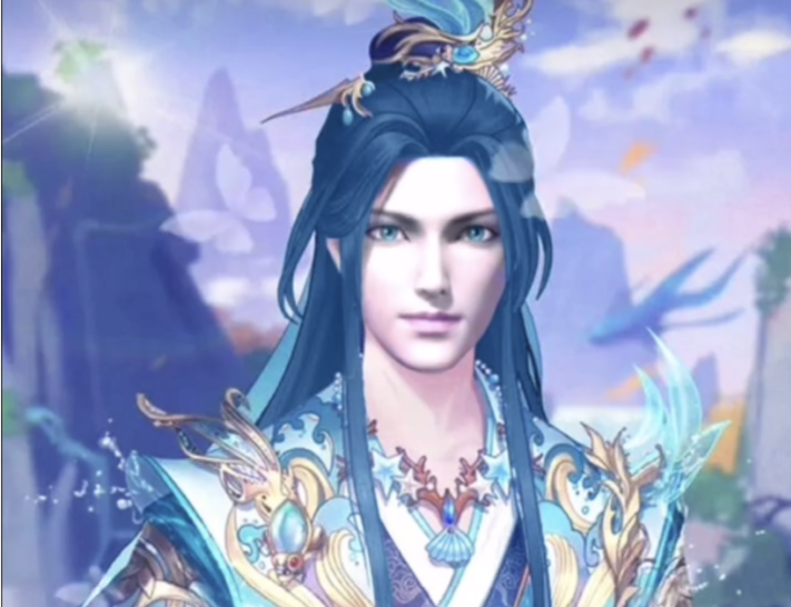 斗罗大陆海神唐三造型提前曝光散发三哥霸气侧漏战神铠甲加三叉戟无敌