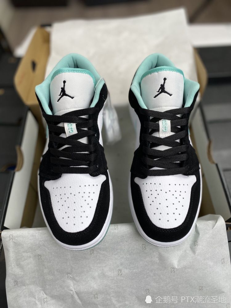 夏日里的小清新!aj1 low薄荷绿开箱:平价又百搭