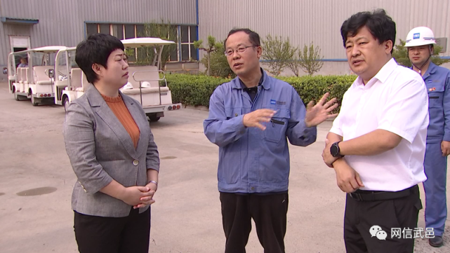 武邑县委书记耿伟平到清凉店镇和河钢衡水板业有限公司调研指导工作