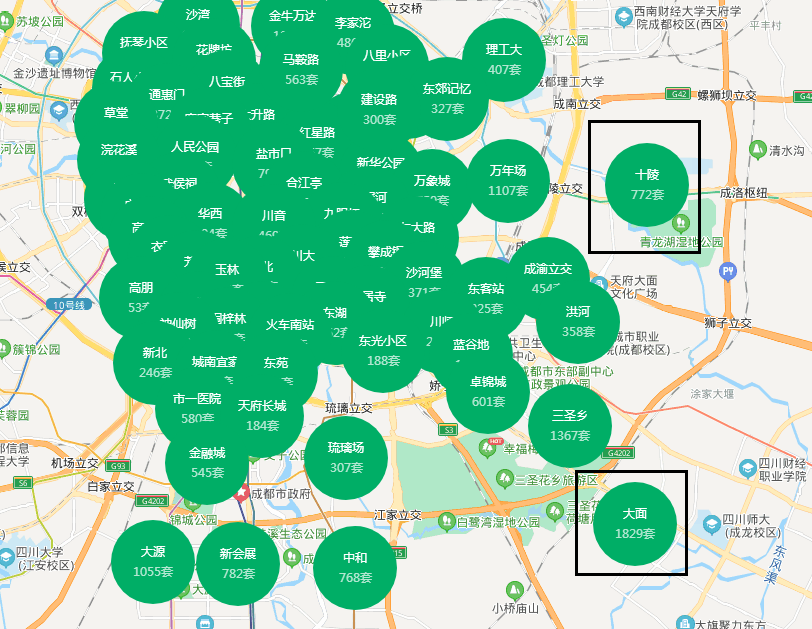 成都買房龍泉驛哪些板塊發展更好大面十陵東安湖是首選