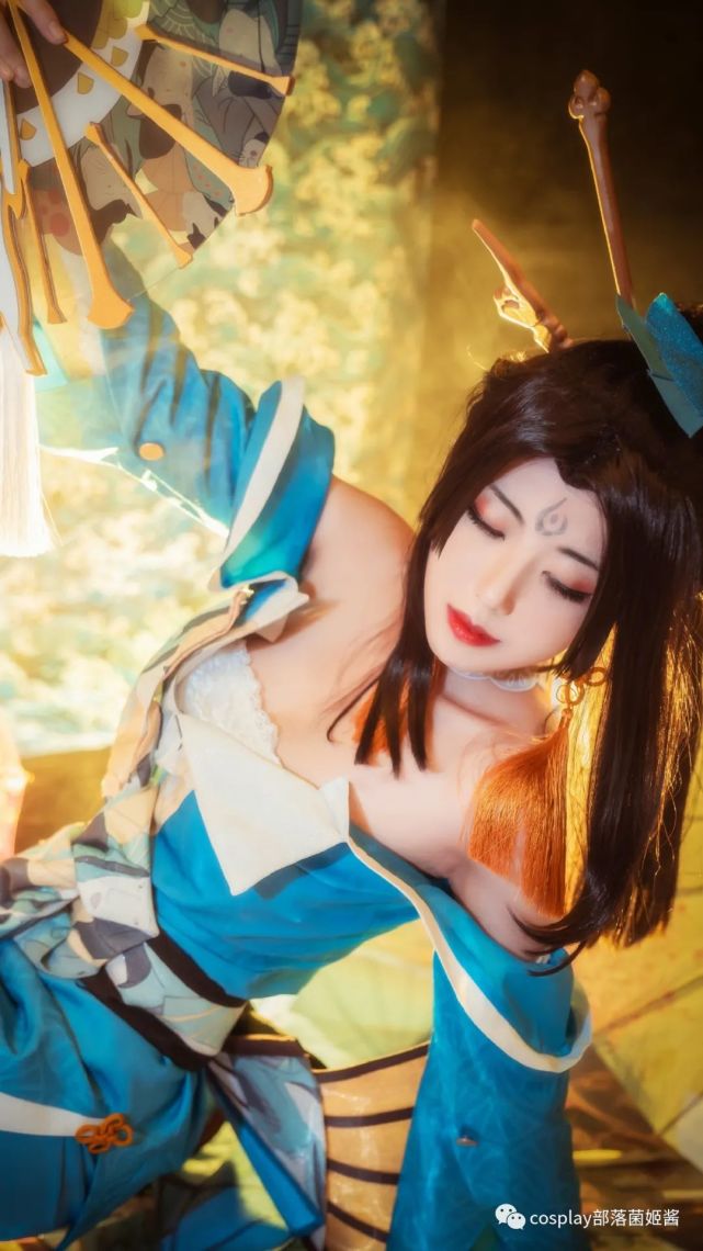cos:王者荣耀不知火舞魅语cos正片@nino家的橘子