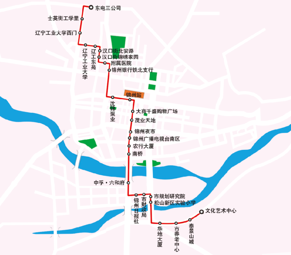 锦州地铁线路图图片