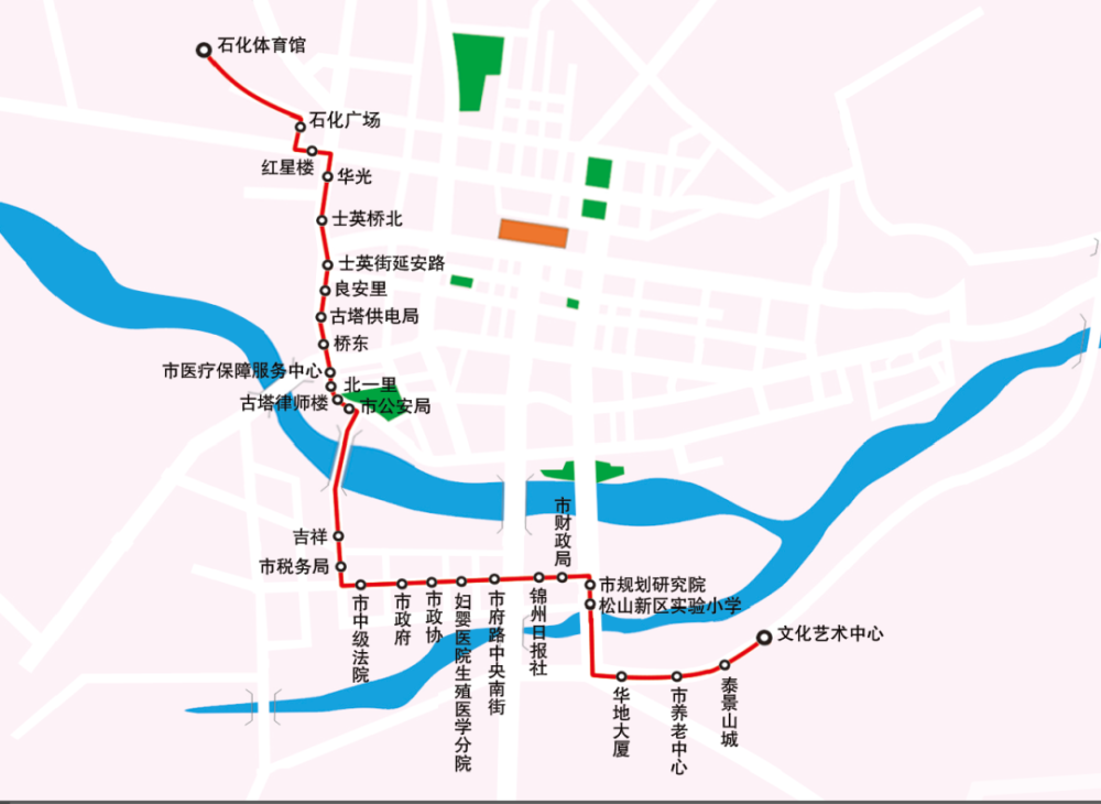 锦州地铁线路图图片