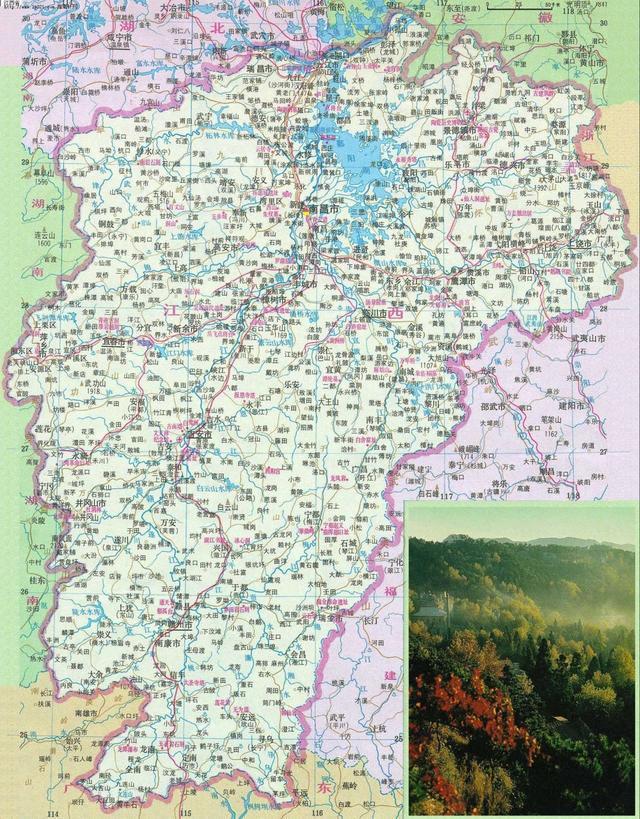 萍乡湘东区明明位于江西最西部却为什么叫湘东