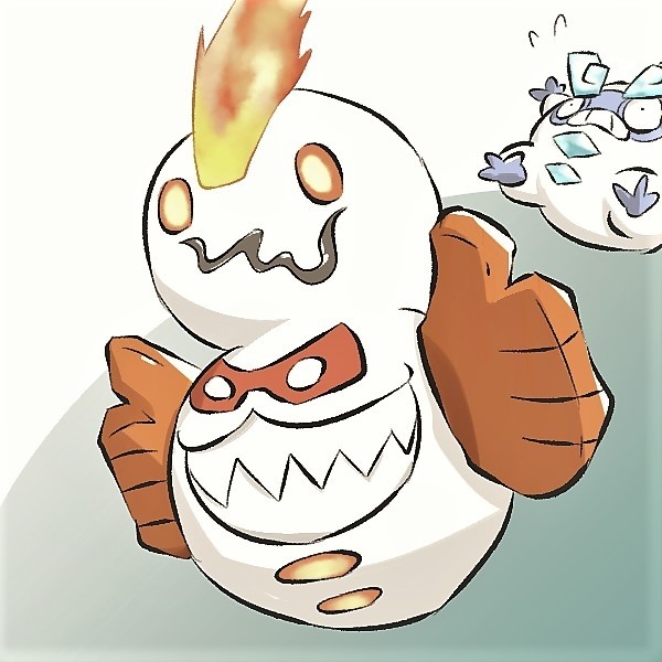 (伽勒尔的样子)原本已经退化的火囊因愤怒而重生.