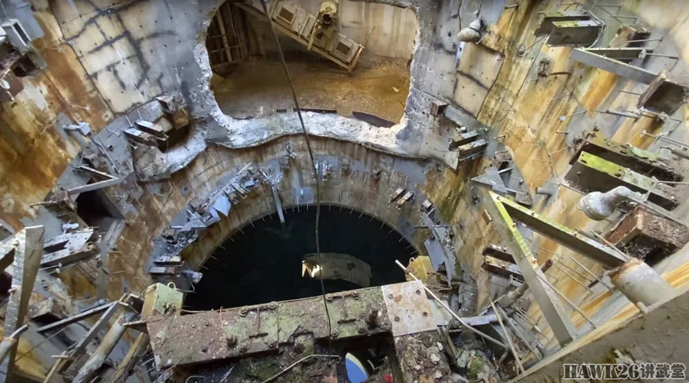 洋会玩俄罗斯博主的奇特冒险经历在废弃战略导弹发射井内潜水