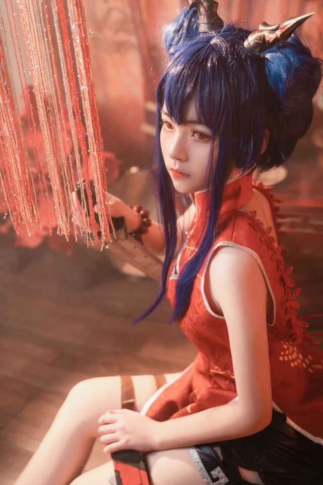 明日方舟陈岁红霞精选cosplay欣赏