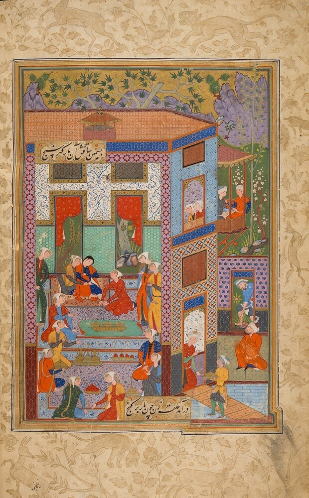 看萨非王朝建筑手稿,了解波斯建筑的失落历史