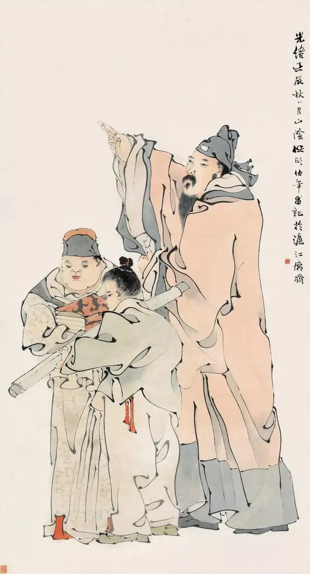 赏析︱任伯年人物画——无人超越的线条_腾讯新闻
