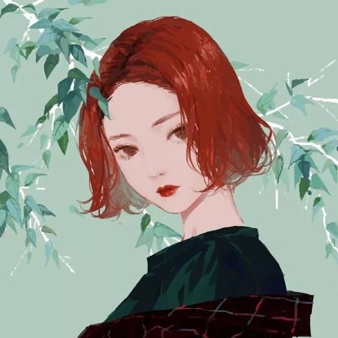 动漫女生头像你似春风百花闻一掠山河万木生